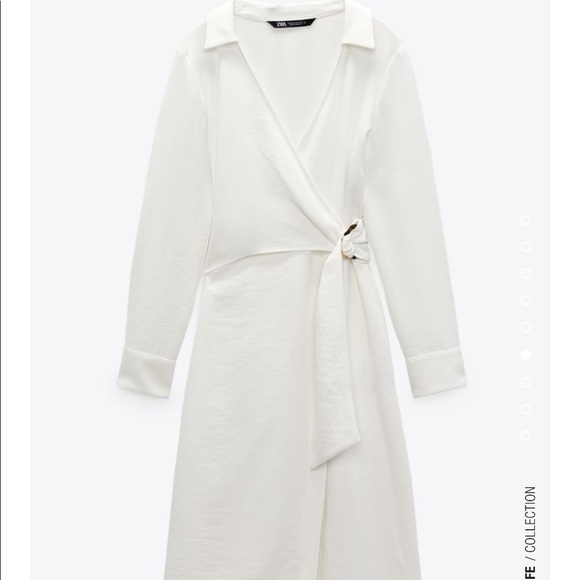 Zara Dresses & Skirts - Zara Buckle Midi Dress
